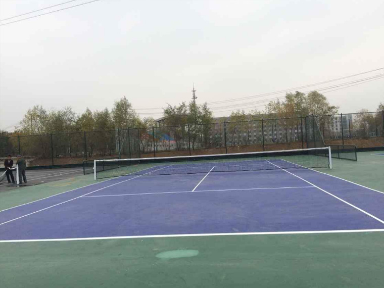 网球场施工案例